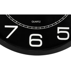 Produktbild für Wanduhr Unilux Mega, Kunststoff, analog, Quarzuhr