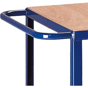 Produktbild für Tischwagen Rollcart 06-7525, aus Metall &amp; Holz