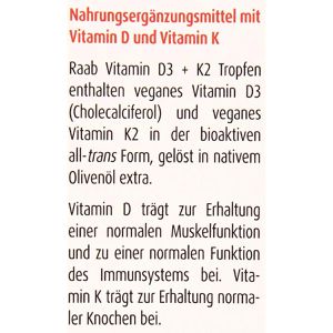 Produktbild für Vitamin-D Raab-Vitalfood 30 ml
