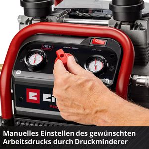 Produktbild für Kompressor Einhell-Professional SILENZZO 36/210, 60 dB(A), 36V