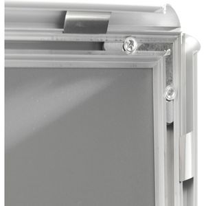 Produktbild für Infoständer Böttcher-AG Flex aus Aluminium, silber, A2