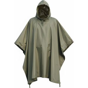 Regenponcho Mil-Tec US, Länge 150 cm, wiederverwendbar