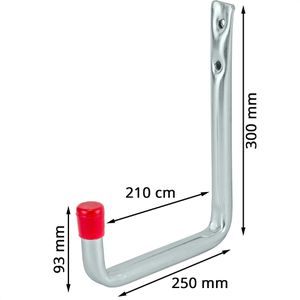 Produktbild für Wandhaken Vormann U-Form 001450008Z, Metall