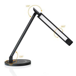 Produktbild für Schreibtischlampe TaoTronics TT-DL13, schwarz, LED, dimmbar