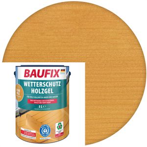 Produktbild für Holzlasur Baufix Wetterschutz-Holzgel, 5,0l