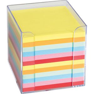 Produktbild für Zettelbox König&amp;Ebhardt 8655613, glasklar, 9,5 x 9,5 cm