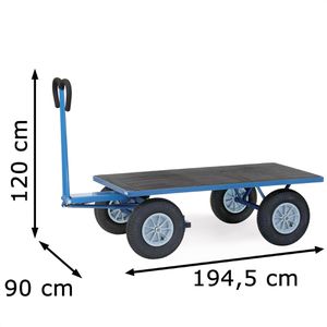 Produktbild für Handwagen Fetra 6405L, mit Plattform