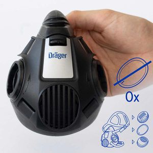 Produktbild für Atemschutzmaske Dräger X-plore Halbmaske 3500