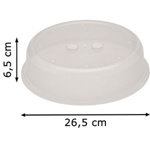 Produktbild für Mikrowellenhaube Keeeper Bella 1046900100000, Ø 26,5 x 6,5 cm