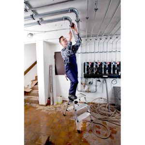 Produktbild für Klapptritt Krause Treppo, 126030, aus Aluminium