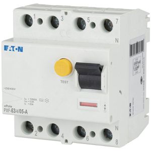Produktbild für FI-Schutzschalter EATON PXF-63/4/05-A, 500 mA, Typ A