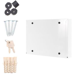 Produktbild für Briefkasten Rottner T04748, Imola, weiß, aus Stahl