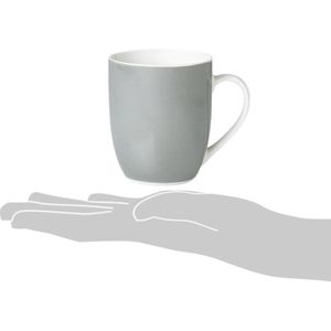 Produktbild für Kaffeebecher Van-Well Vario grau, 300ml