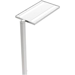 Produktbild für Stehlampe Alco 9097-28, LED, silber, 195 cm