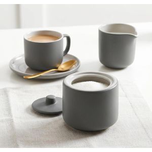 Produktbild für Zuckerdose Ritzenhoff&amp;Breker Jasper 405774, grau