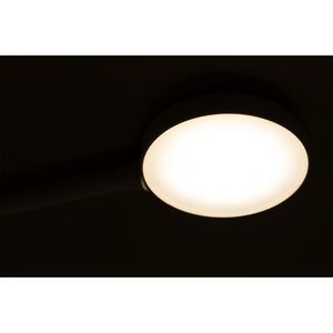 Produktbild für Steckdosenlampe McShine Halo, weiß, fest verbaute LED