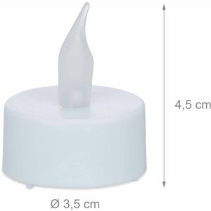Produktbild für LED-Teelichter Relaxdays mit Farbwechsel