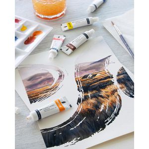 Produktbild für Farbkasten Faber-Castell 169612 Aquarellfarben
