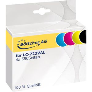 Produktbild für Tinte Böttcher-AG für Brother LC-223VAL