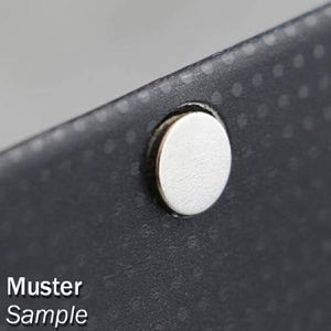 Produktbild für Magnete Böttcher-AG N35, silber, Neodym Magnet