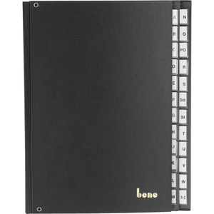 Produktbild für Pultordner bene 75116SW, A4, A-Z