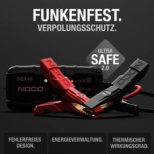 Produktbild für Starthilfe-Powerbank NOCO Boost X GBX45, 12V