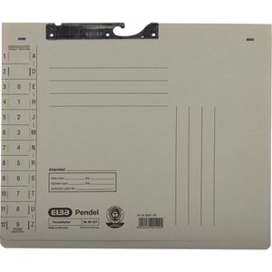 Produktbild für Pendelhefter Elba 100560090, A4, grau