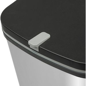 Produktbild für Mülleimer Curver KIS Chic Bin Style, silber