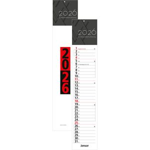 Streifenkalender Geiger Trend, Jahr 2026