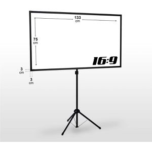 Produktbild für Beamer-Leinwand ESMART X-Type Stativ