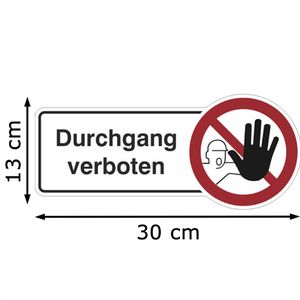 Produktbild für Hinweisschild SafetyMarking Aluminium Dibond