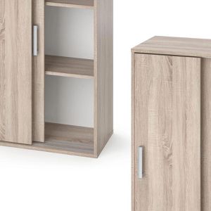 Produktbild für Kleiderschrank Vicco Falk, sonoma eiche