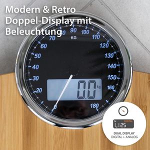 Produktbild für Personenwaage ADE Luna, BE1719, braun