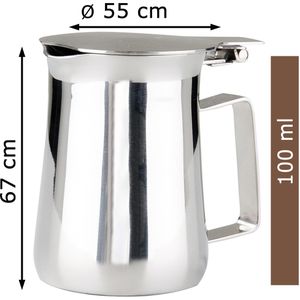 Produktbild für Milchkännchen Contacto 100 ml