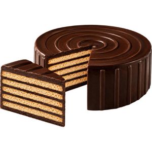Produktbild für Kuchen Wikana Kalter Hund Keks Torte, mit Glasur