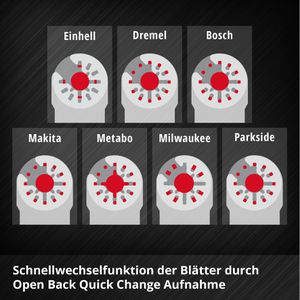 Produktbild für Multifunktionswerkzeug-Zubehör Einhell 708078