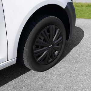Produktbild für Radkappen Petex Giga Black