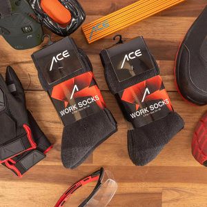Produktbild für Socken ACE-Instruments schwarz, 10 Paar
