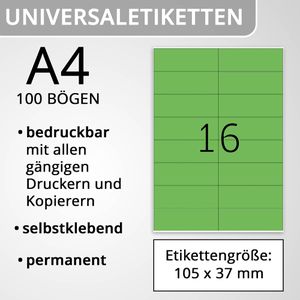 Produktbild für Universaletiketten Herma 4259 Special, grün