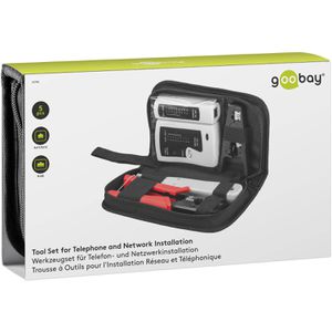 Produktbild für Netzwerk-Werkzeug-Set Goobay 97790