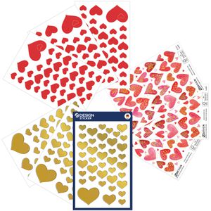 Produktbild für Sticker Zweckform Z-Design 51059, Herzen-Set