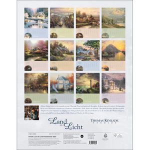 Produktbild für Bildkalender Heye 20602, Thomas Kinkade - Land im Licht, 2027