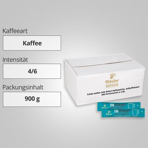 Produktbild für Kaffee Tchibo Cafe Select Kaffeesticks, entkoffeiniert