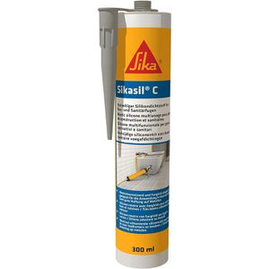 Silikon Sika Sikasil C, betongrau
