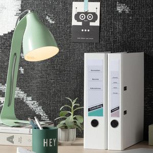 Produktbild für Rückenschilder Zweckform C32266-10, weiß