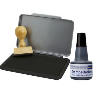 Produktbild für Stempelfarbe Office-Products wasserbasiert, schwarz