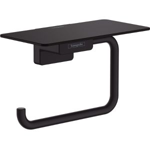 Toilettenpapierhalter hansgrohe AddStoris 41772670, schwarz