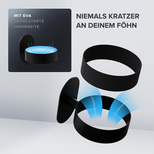 Produktbild für Haartrocknerhalter ovimar Kvitoya, 81003887