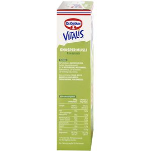 Produktbild für Müsli Dr.Oetker Vitalis Knuspermüsli Klassisch
