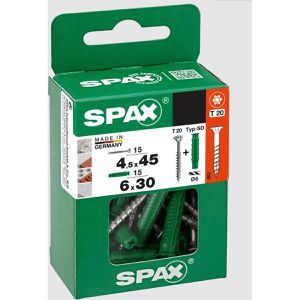 Produktbild für Schrauben-Dübel-Set Spax 4101880600302, Typ SD